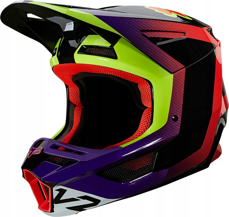 PRILBA FOX V-2 VOKE PURPLE S + ZADARMO