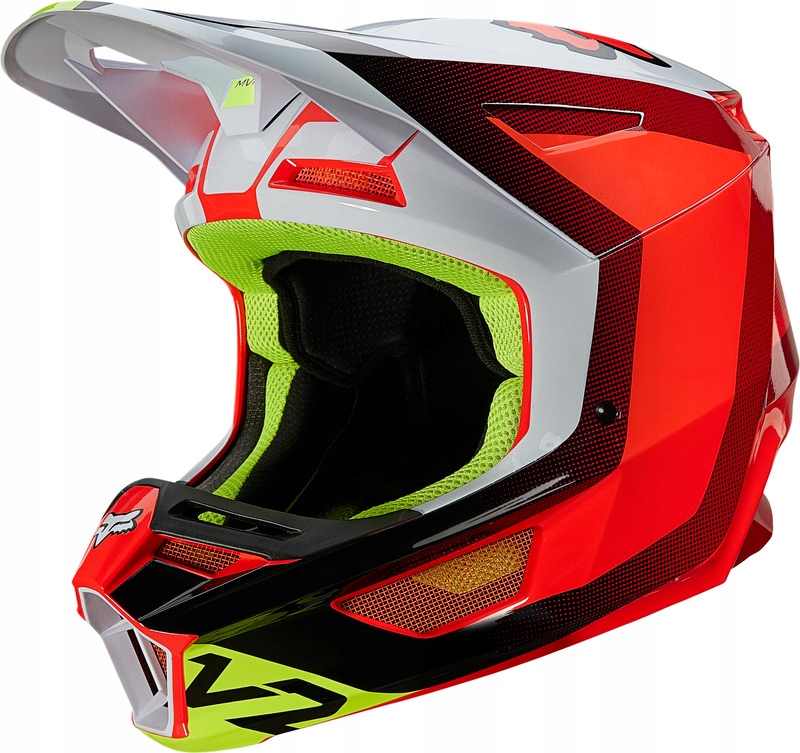 PRILBA FOX V-2 VOKE RED M + ZADARMO