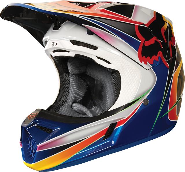 PRILBA FOX V-3 KUSTM MULTI L !! VÝPREDAJ !!