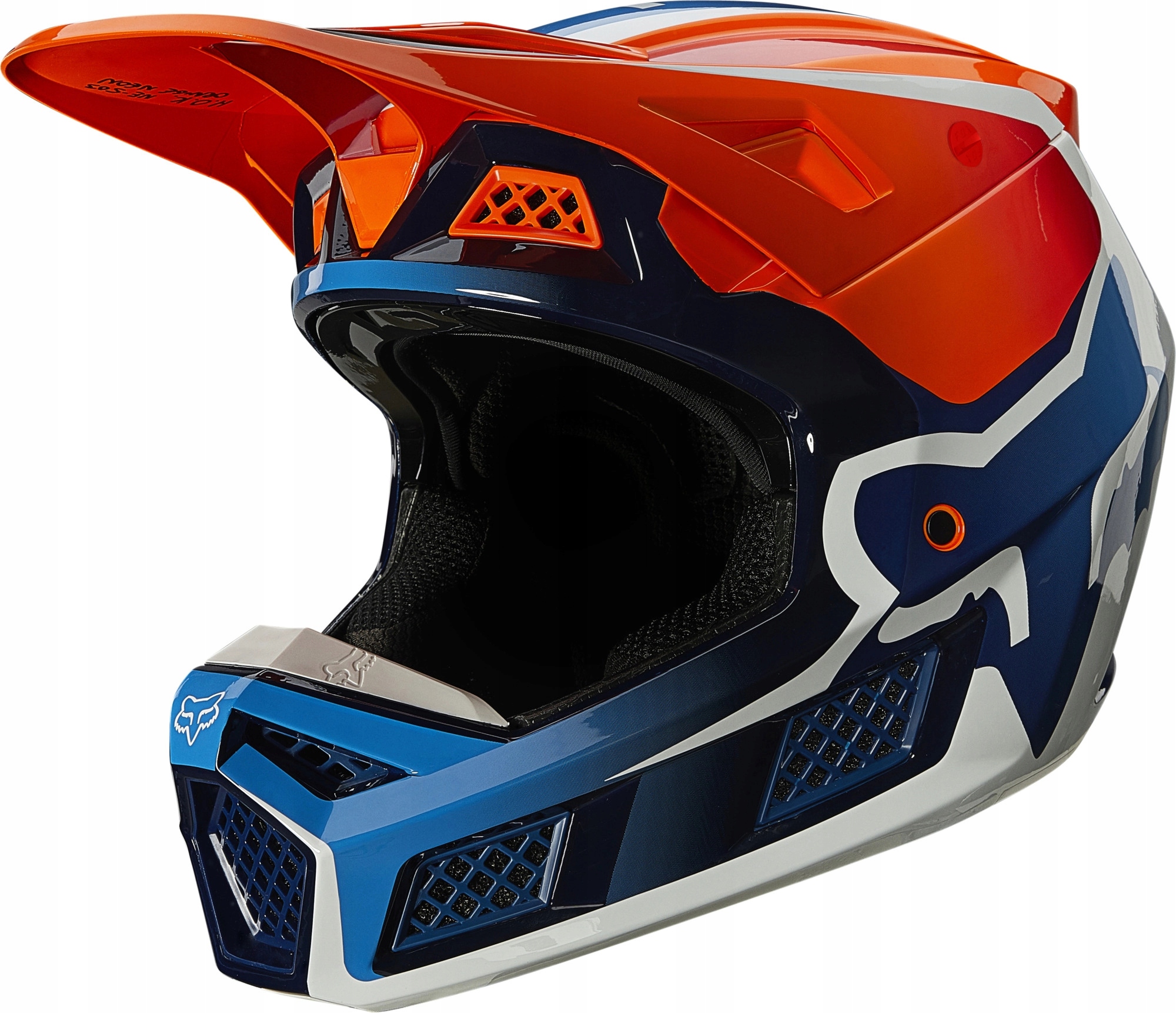 PRILBA FOX V-3 RS WIRED ORANGE S