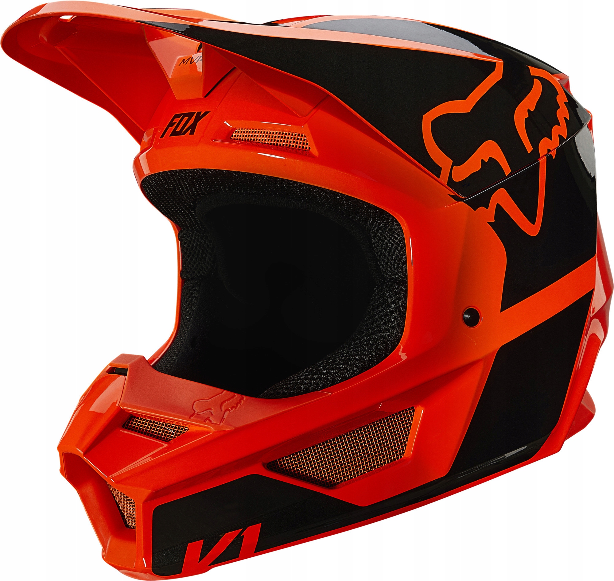 PRILBA FOX V1 REVN ORANŽOVÁ XS MX21 ZADARMO