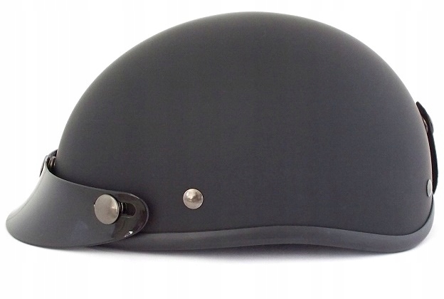 PRILBA HEADCAP MATNÁ ČIERNE PRILBY S VISOROM HARLEY M
