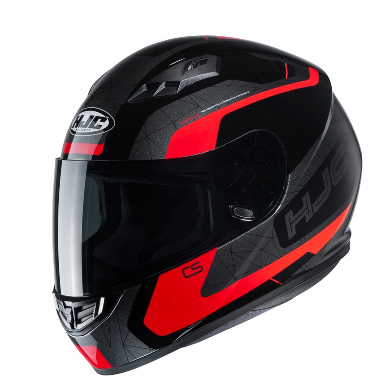 PRILBA HJC CS-15 ZÍSKAJTE ČIERNE / ČERVENÉ XL + ZADARMO