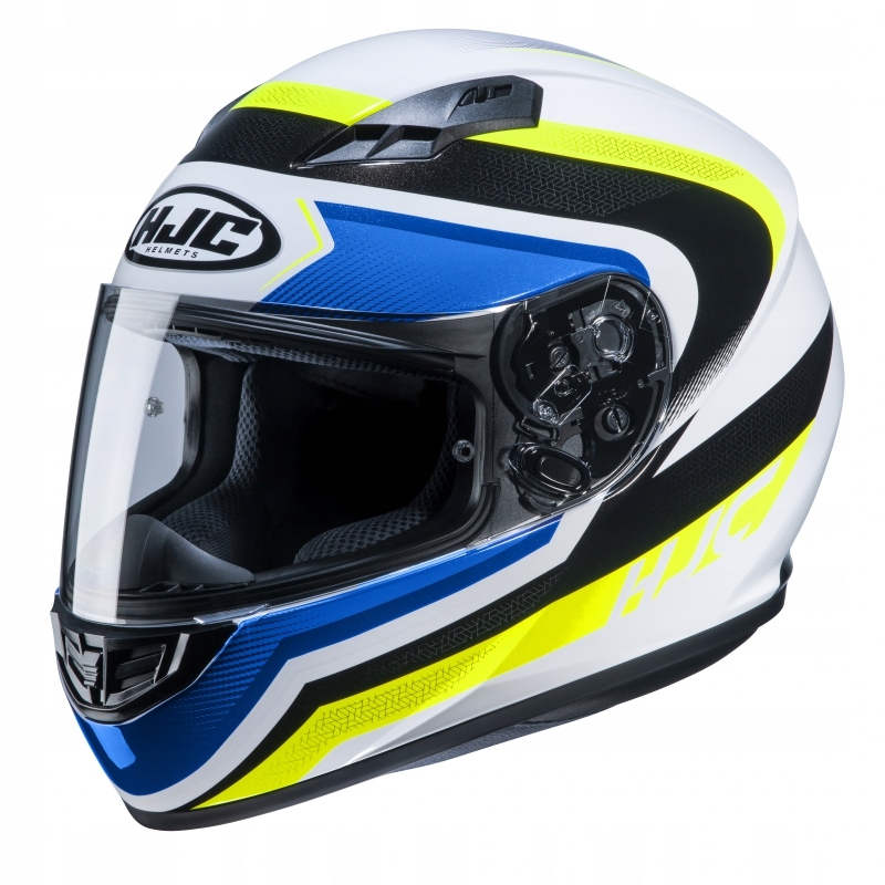 PRILBA HJC CS-15 RAKO BIELA / ŽLTÁ XL + ZADARMO