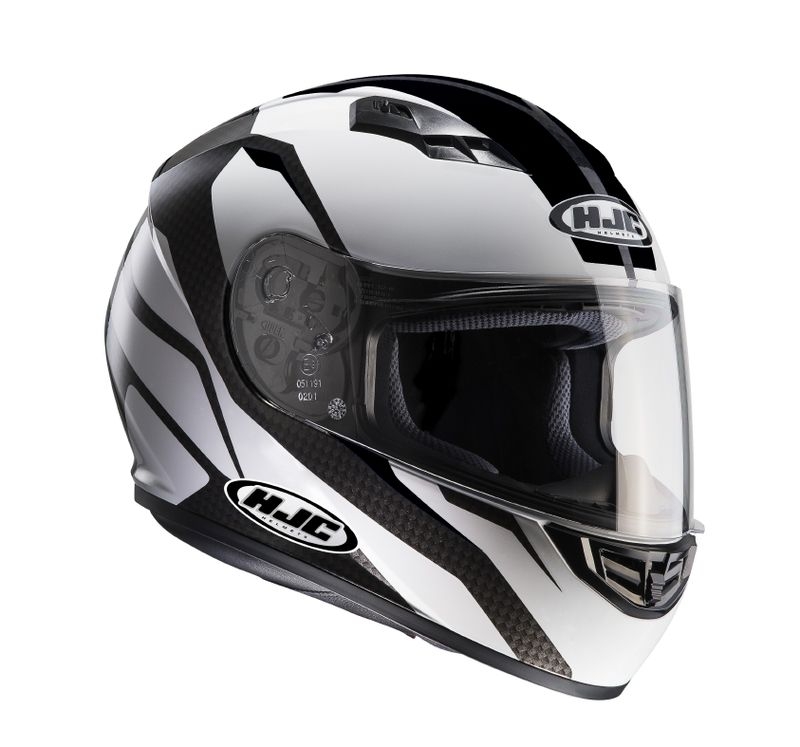PRILBA HJC CS-15 SEBKA ČIERNA / BIELA (L)