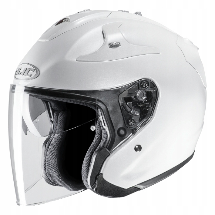 PRILBA HJC FG-JET PEARL BIELA RYAN L ZADARMO
