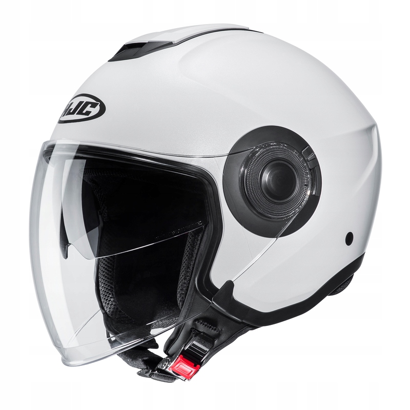 PRILBA HJC I40 SEMI FLAT PEARL WHITE XL ZADARMO