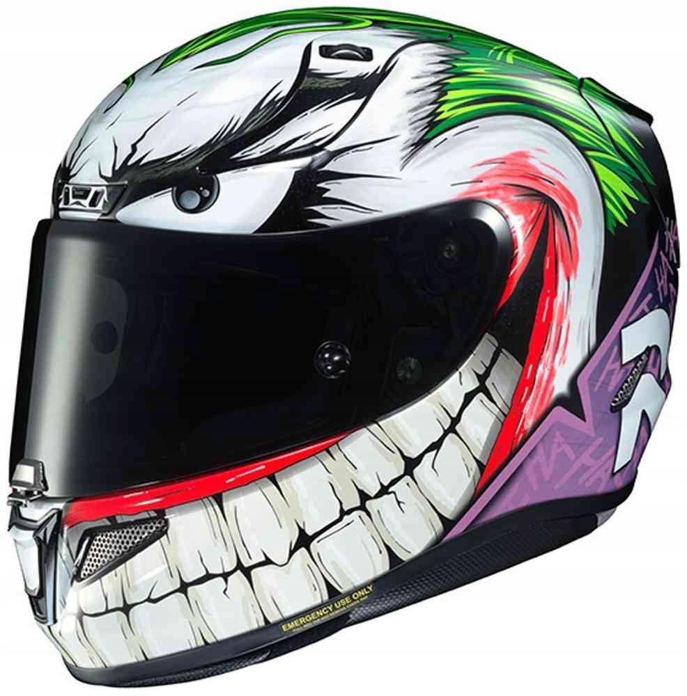 PRILBA HJC R-PHA-11 JOKER DC COMICS BIELA / ZELENÁ M.