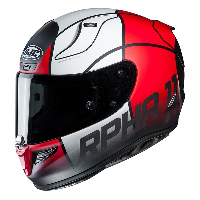 HJC R-PHA-11 QUINTAIN RED / WHITE HELMET R.XL ZADARMO