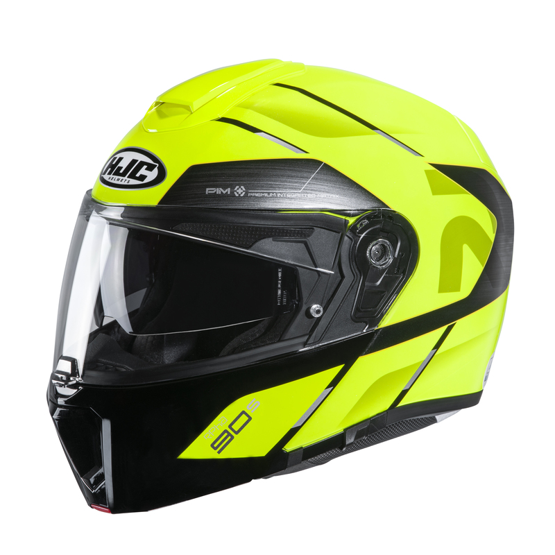 PRILBA HJC R-PHA-90S BEKAVO FLO / BLK / GREY XL ZADARMO
