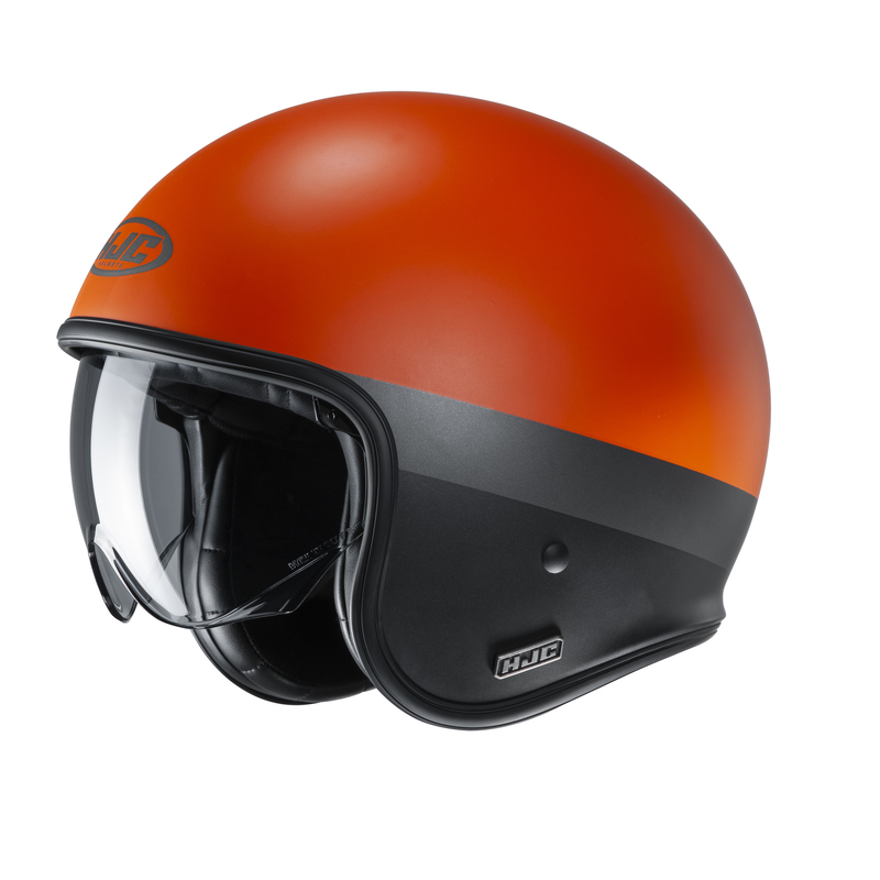 ZADARMO HJC V30 PEROTOVÁ ORANŽOVÁ / ČIERNA XL PRILBA