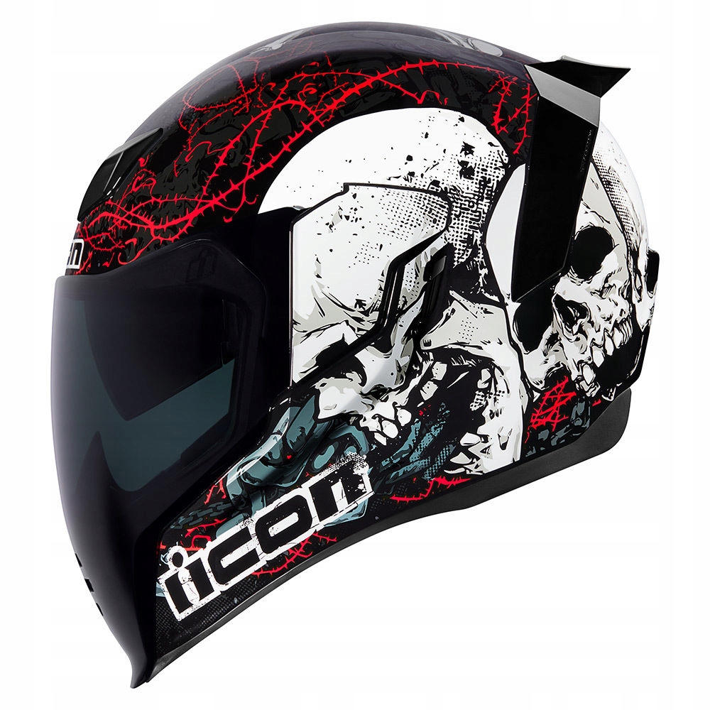 IKONA AIRFLITE SKULL18 ČIERNA XS PRILBA Lublin