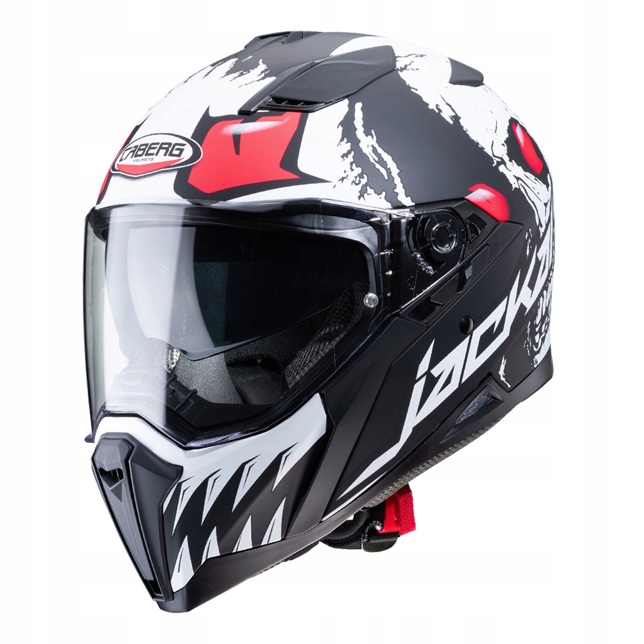 CABERG JACKAL TMAVÁ INTEGRÁLNA PRILBA S 2020