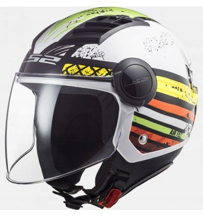 KASK LS2 Airflow Ronnie White Green veľ. M.