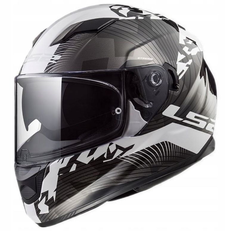 KASK LS2 FF320 STREAM EVO HYPE Č / T TITÁN, Ľ
