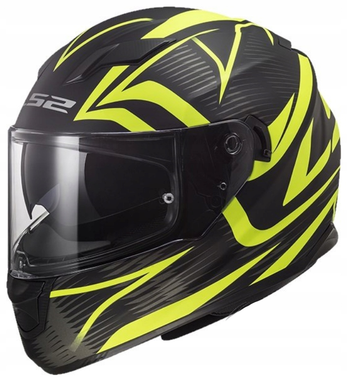 PRILBA LS2 FF320 STREAM EVO JINK MATNÁ BL-H-V YEL XL