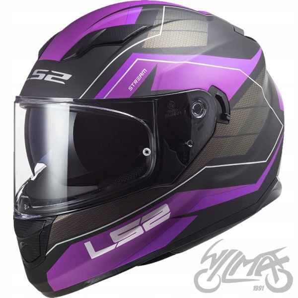 PRILBA LS2 FF320 STREAM EVO MERCURY TITAN PURPLE r.M