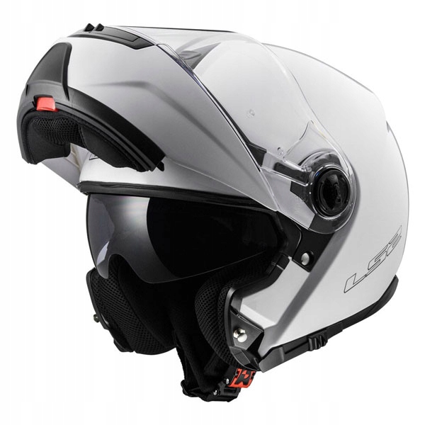 PRILBA LS2 FF325 STROBE WHITE BLEND JAWL XL