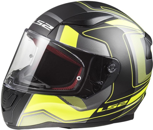PRILBA LS2 FF353 RÝCHLA CARRERA B / HI VIS ŽLTÁ S