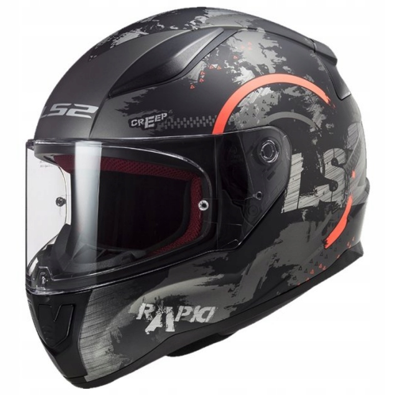 PRILBA LS2 FF353 RAPID CIRCLE MATT TITAN ORANGE M