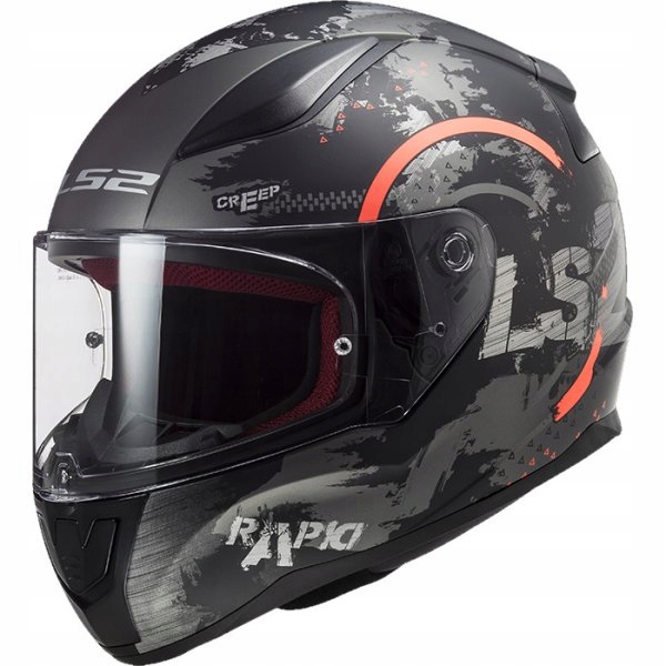 PRILBA LS2 FF353 RAPID CIRCLE MATT TITAN ORANGE XS