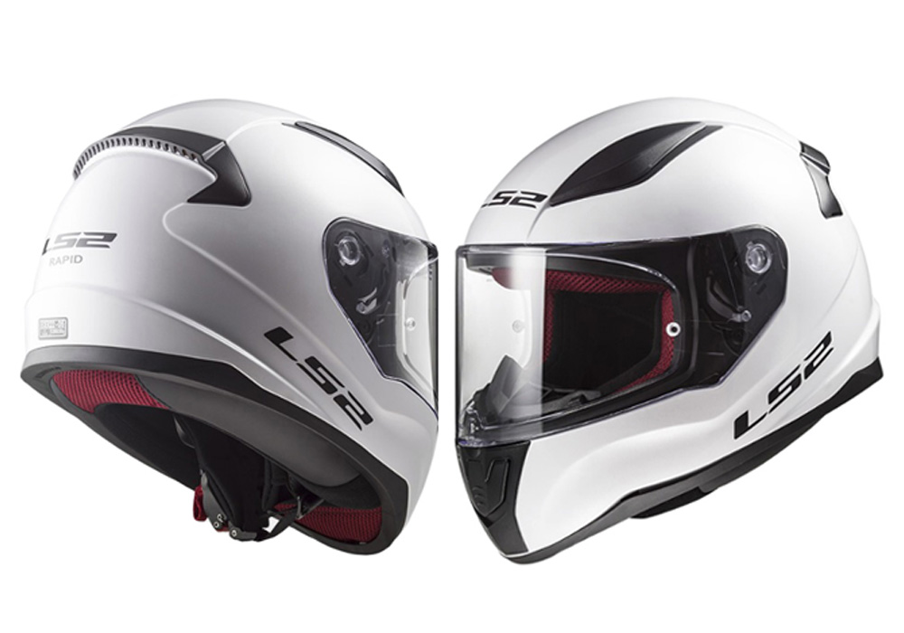 PRILBA LS2 FF353 RAPID SOLID WHITE NEW. XS