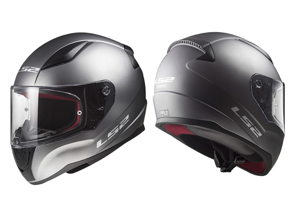 PRILBA LS2 FF353 RAPID TITANIUM MATNÁ NOVINKA XL