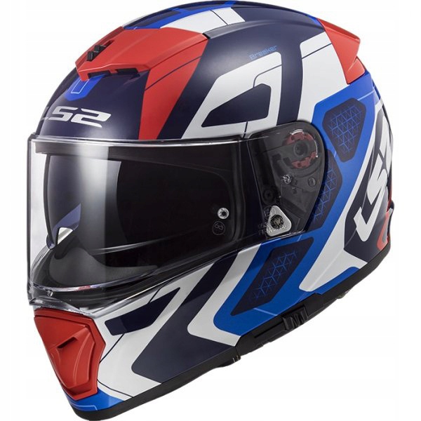KASK LS2 FF390 BREAKER ANDROID BLUE RED XL