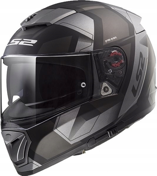 KASK LS2 FF390 FYZIKA BREAKERA M. BLACK TITAN S