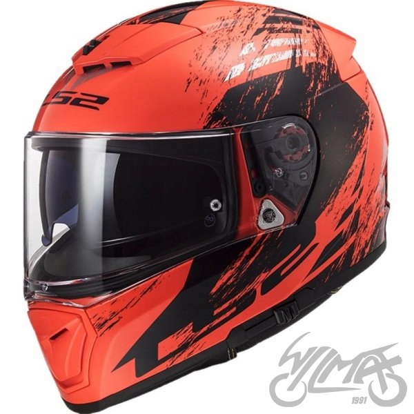 PRILBA LS2 FF390 BREAKER SWAT FLUO ORANŽOVÁ. Ľ