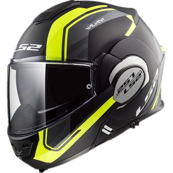 PRILBA LS2 FF399 VALIANT LINE ŽLTÁ ČELA FLUO S