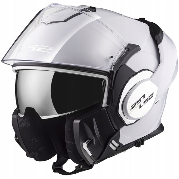 PRILBA LS2 FF399 VALIANT SOLID WHITE XS