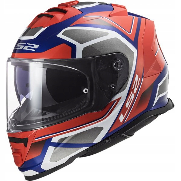 Prilba LS2 FF800 STORM FASTER RED BLUE L