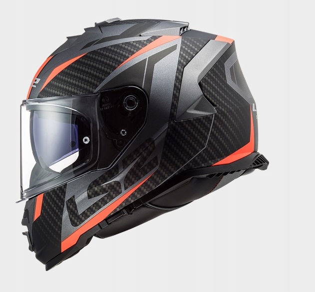 PRILBA LS2 FF800 STORM RACER MAT TITAN FLUO M + ZADARMO