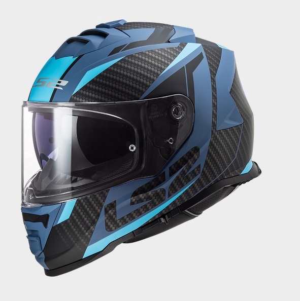 PRILBA LS2 FF800 STORM RACER MATNÁ MODRÁ XL + ZADARMO