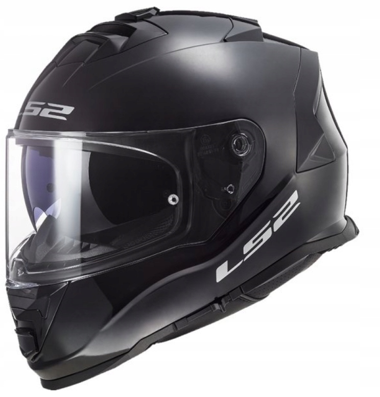 PRILBA LS2 FF800 STORM TUHÝ LESK ČIERNY 3XL
