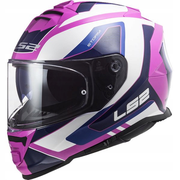 Prilba LS2 FF800 STORM TECHY WHITE PINK