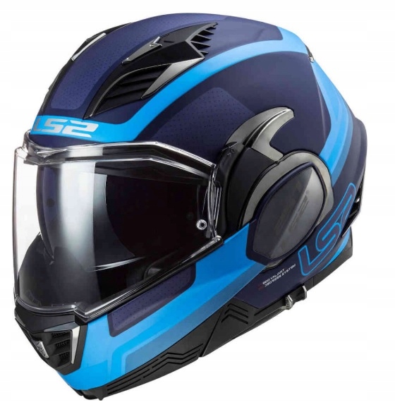 PRILBA LS2 FF900 VALIANT II ORBIT MAT MODRÁ 2XL XXL