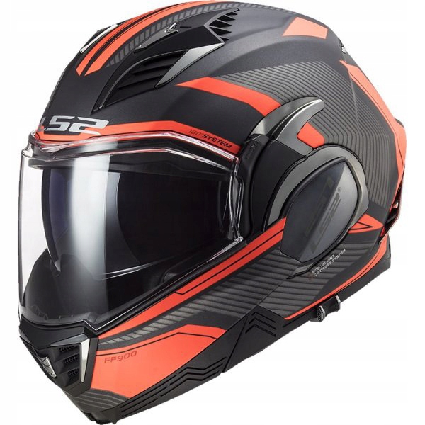 PRILBA LS2 FF900 VALIANT II REVO TITAN ORANGE XS