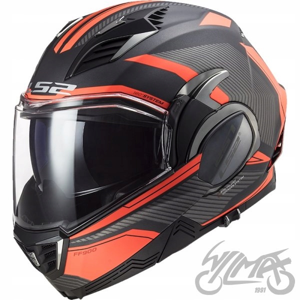 Prilba LS2 FF900 VALIANT II REVO TITAN ORANGE s