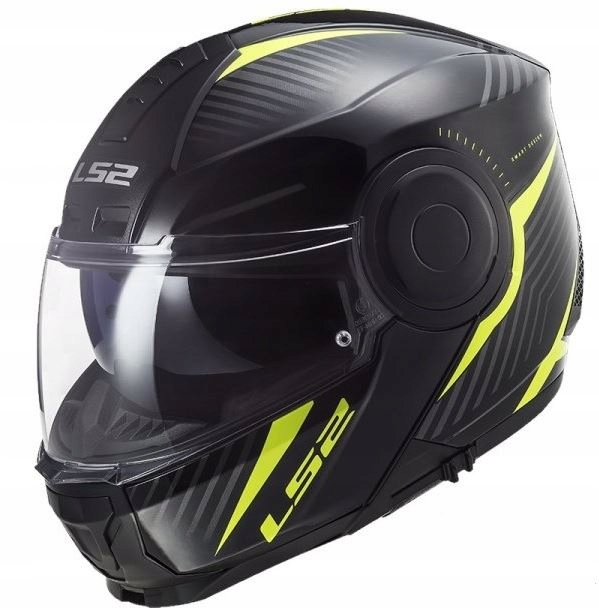 KASK LS2 FF902 SCOPE SKID BL. H-V YEL r.XL NOVINKA