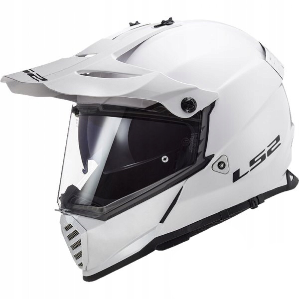 PRILBA LS2 MX436 PIONEER EVO LESK BIELY XXXL
