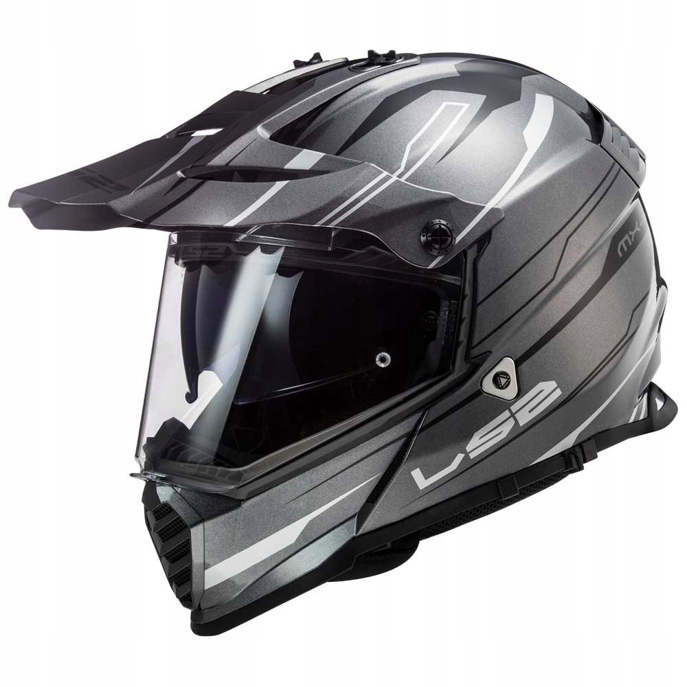 KASK LS2 MX436 PIONEER EVO KNIGHT TITAN BIELY Ľ