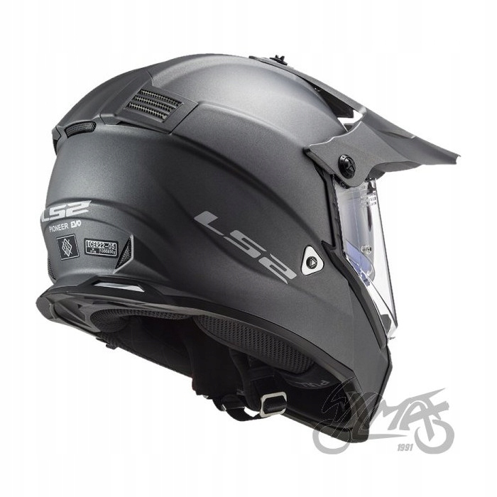 PRILBA LS2 MX436 PIONEER EVO MATNÁ TITAN 3XL