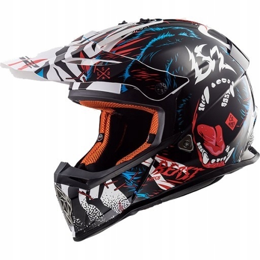 PRILBA LS2 MX437 FAST BEAST L