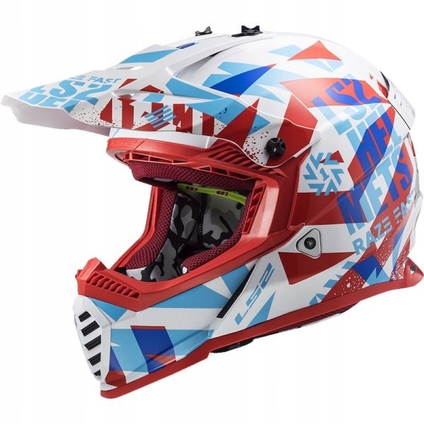 PRILBA LS2 MX437 FAST EVO FUNKY ENDURO CROSS M.