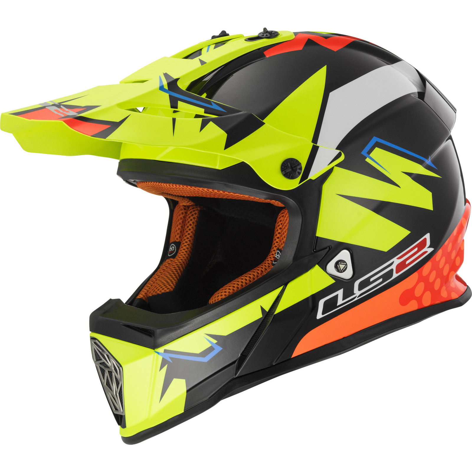 PRILBA LS2 MX437 FAST VOLT ENDURO CROSS S 56 CM