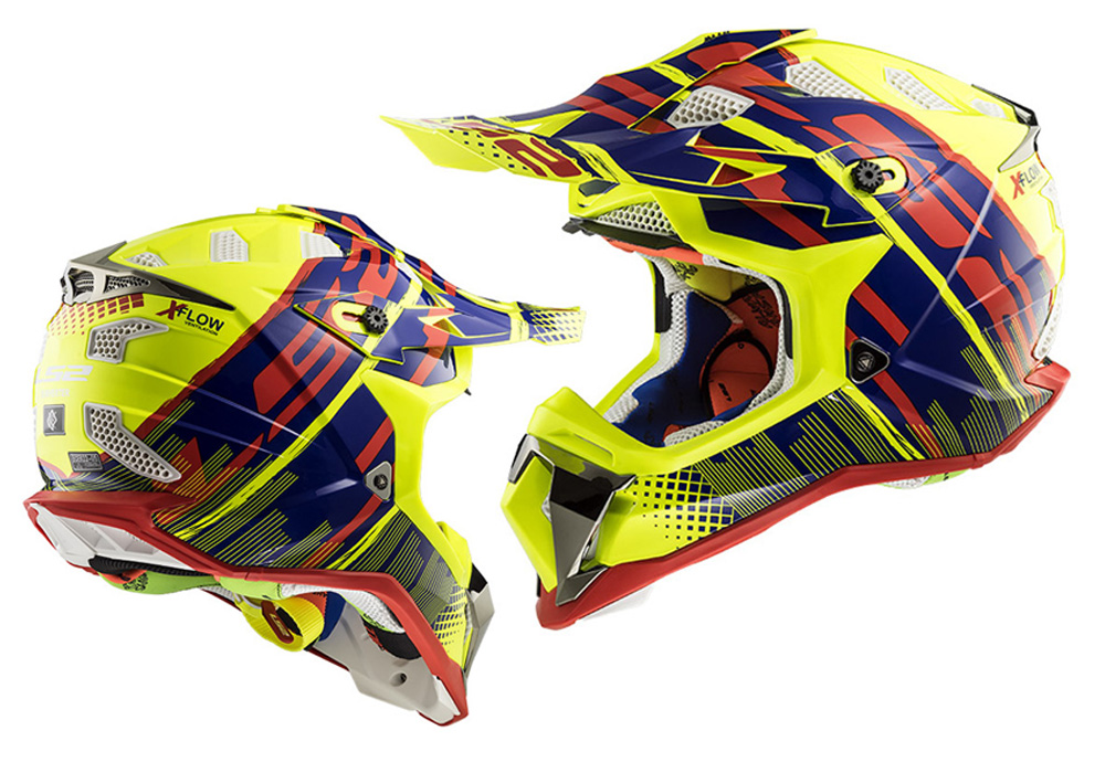 KASK LS2 MX470 SUBVERTER BOMBER H-V ŽLTÁ r.M