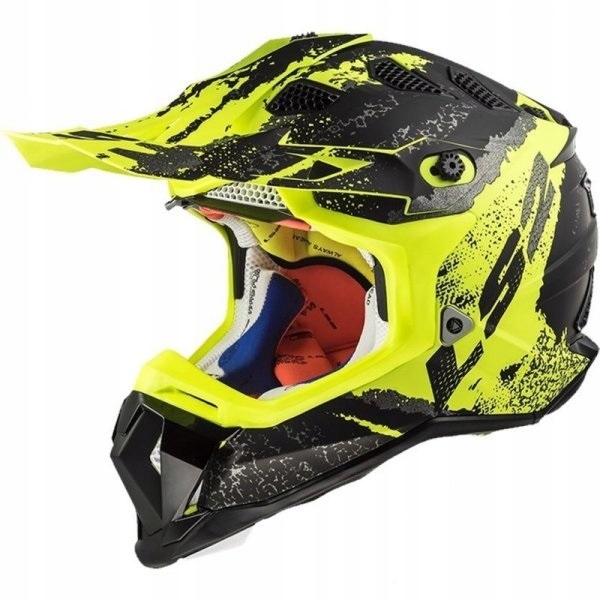 PRILBA LS2 MX470 SUBVERTER CLAW FLUO CROSS ENDURO .M