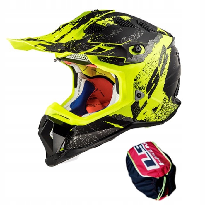 PRILBA LS2 MX470 SUBVERTER CLAW MAT ČIERNA 3XL